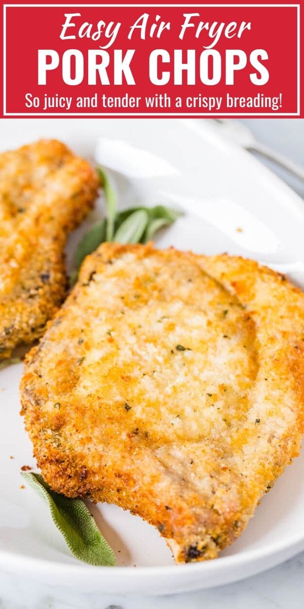 Air Fryer Breaded Pork Chops - Plated Cravings