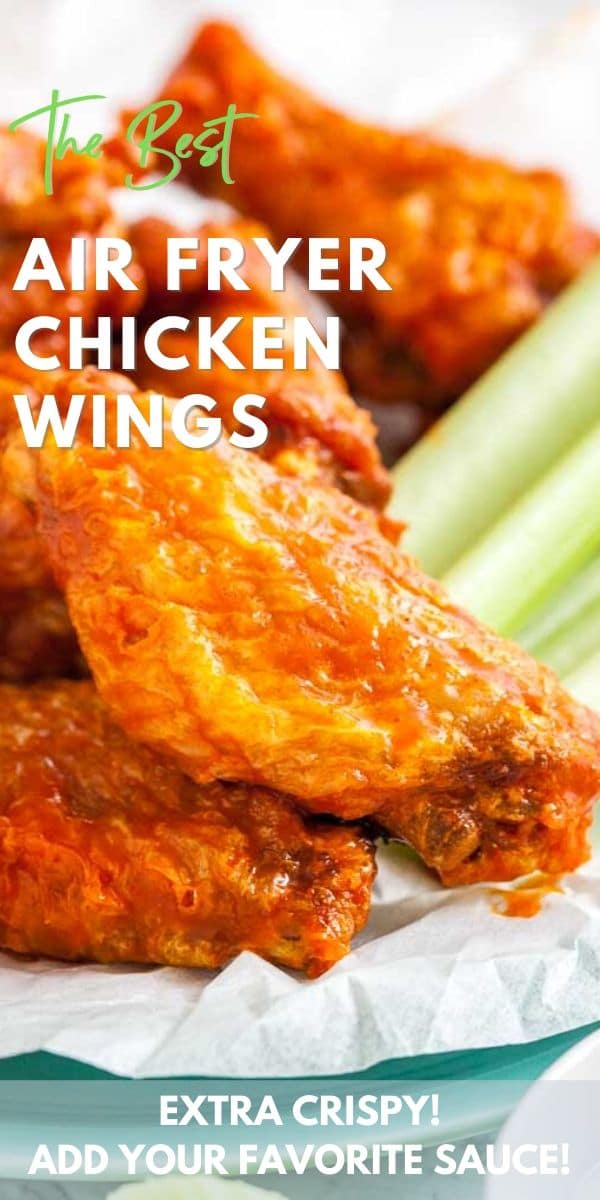 Air Fryer Chicken Wings (Extra Crispy!) | Plated Cravings