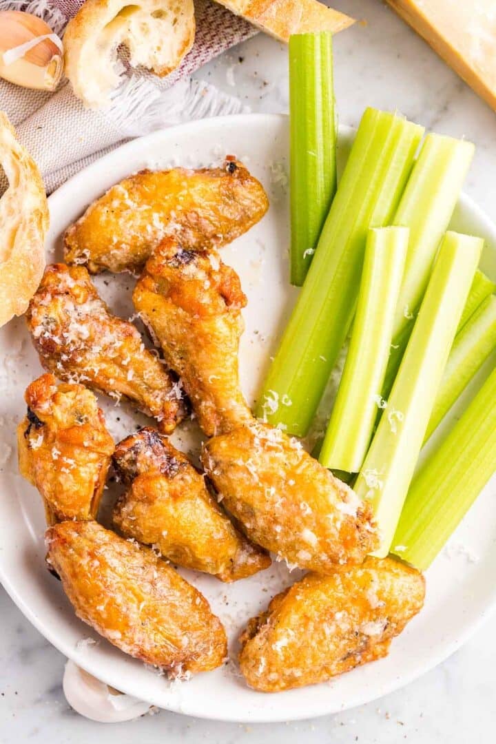 Air Fryer Chicken Wings (Extra Crispy!) | Plated Cravings