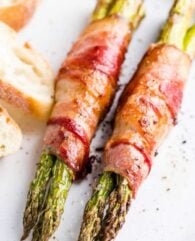 Air Fryer Bacon Wrapped Asparagus