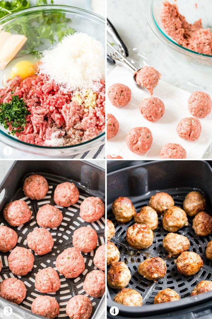 The BEST Air Fryer Meatballs (Easy ItalianStyle) Plated Cravings