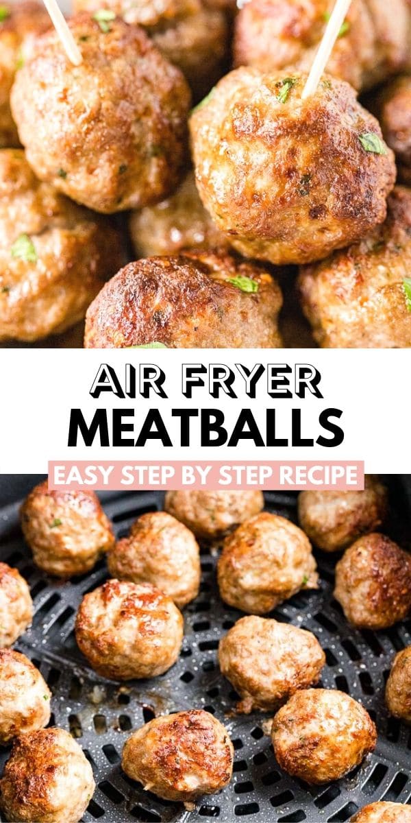 The BEST Air Fryer Meatballs (Easy ItalianStyle) Plated Cravings