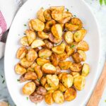 Roasted Potatoes on a serving platter