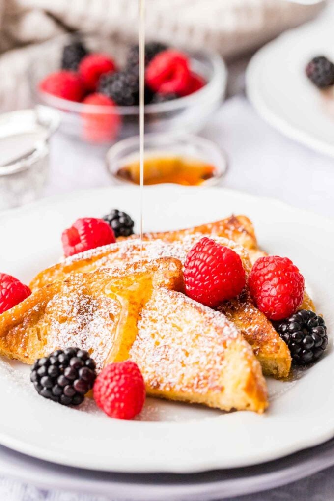 The Best Brioche French Toast Plated Cravings 