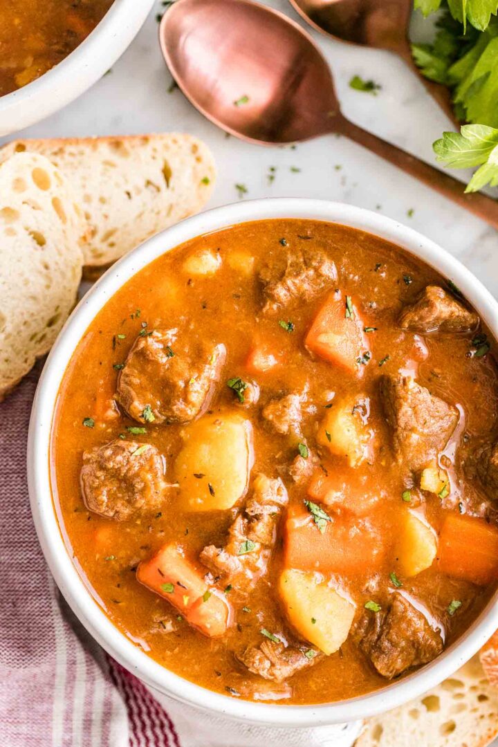 Easy Instant Pot Beef Stew {with Guinness} Plated Cravings