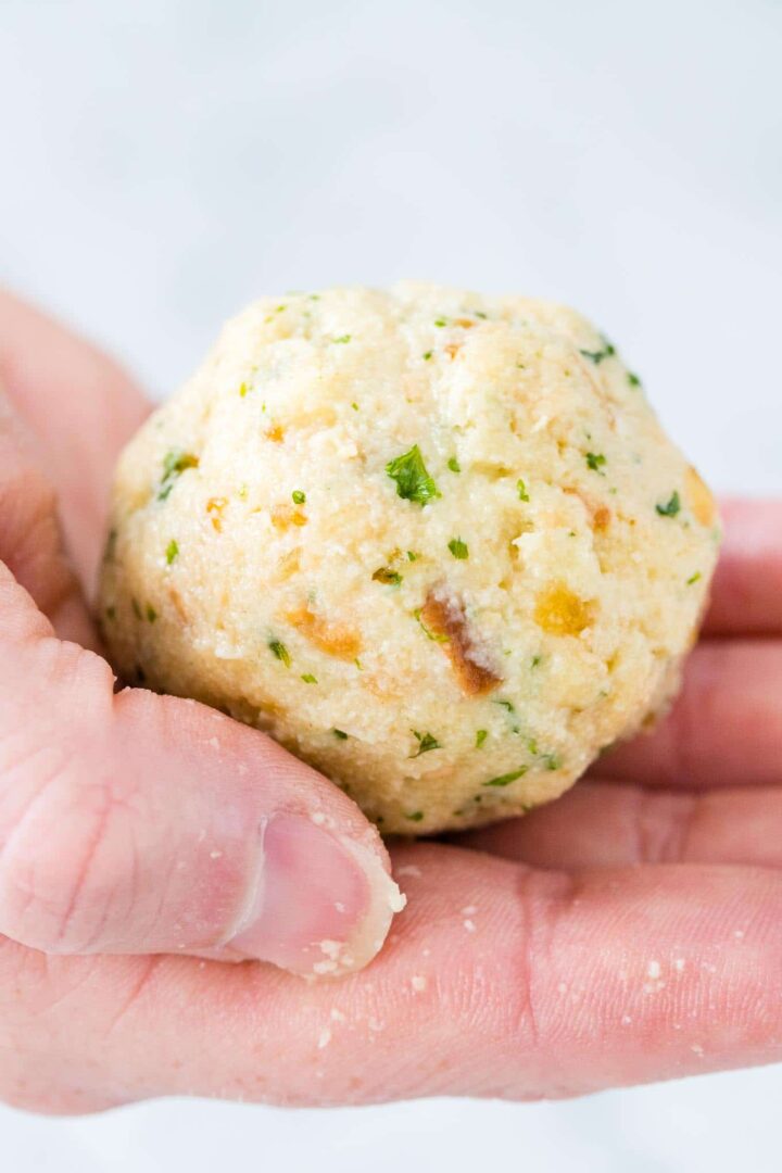 Bread Dumplings {Easy German Semmelknoedel} Plated Cravings