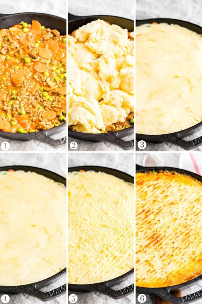 How to make Cottage Pie Collage