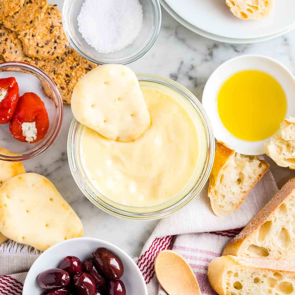 Easy aioli recipe garlic dipping sauce plated cravings