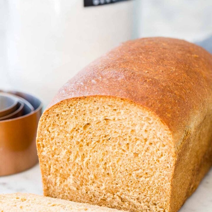 Whole Wheat Bread - Plated Cravings