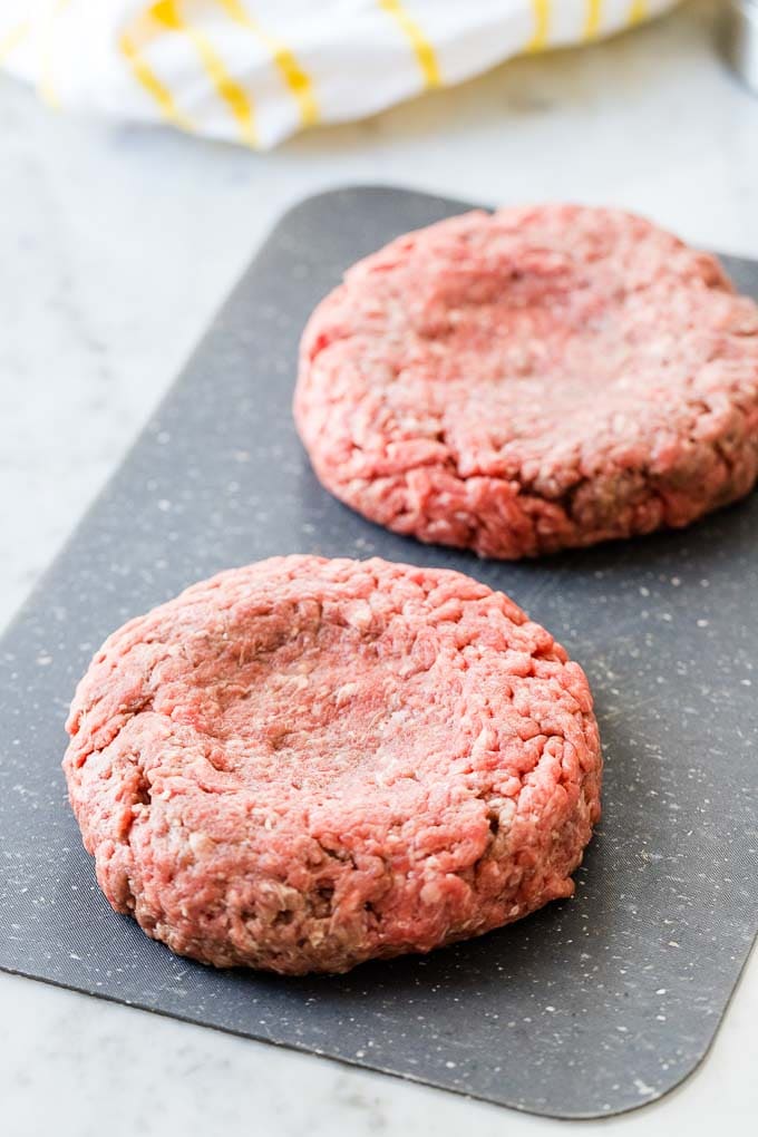 How to shape hamburger patties