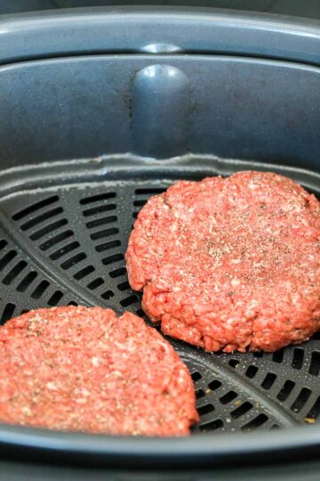 Perfect Air Fryer Hamburgers So Juicy And Tender Plated Cravings