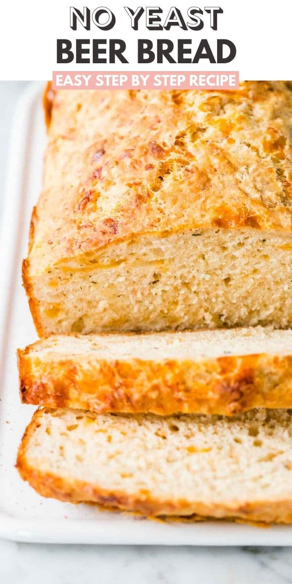 Easy Beer Bread (Simple No Yeast Bread) - Plated Cravings