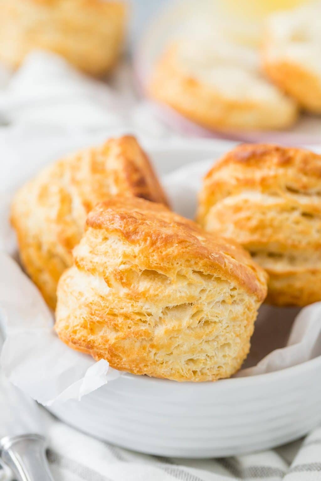 Easy Air Fryer Biscuits All butter, no shortening! - Plated Cravings