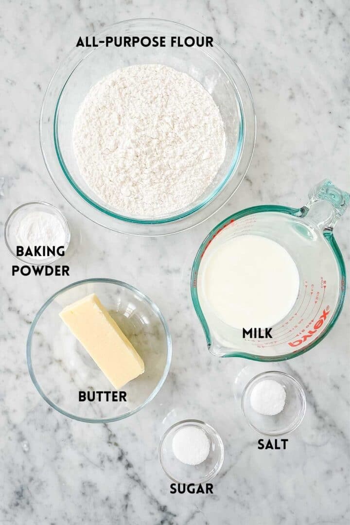 Easy Air Fryer Biscuits (All butter, no shortening) Plated Cravings