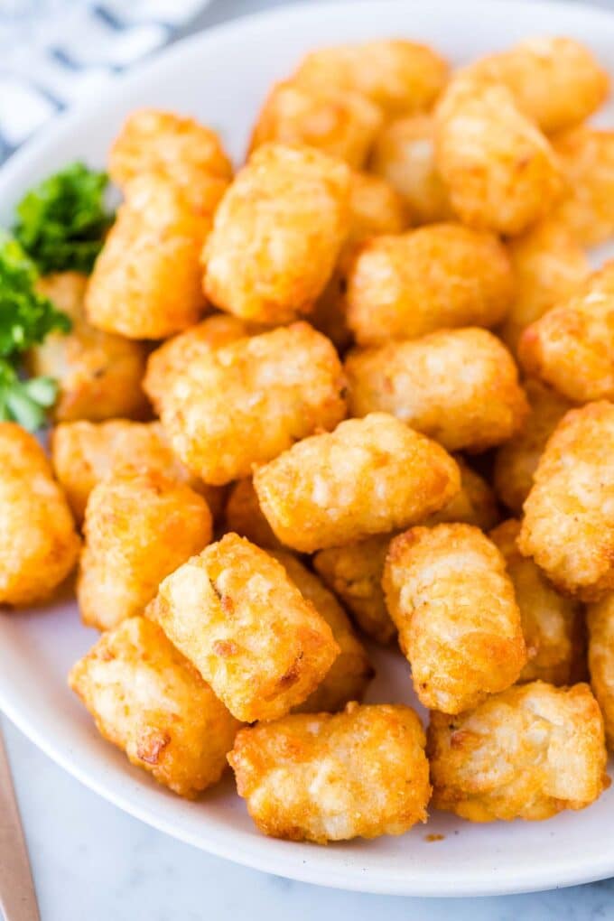 Air Fryer Tater Tots - Plated Cravings