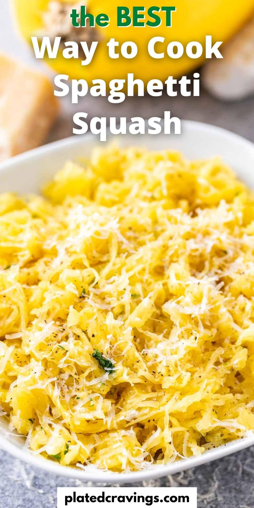 Oven Roasted Spaghetti Squash - Plated Cravings