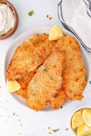 Air Fryer Fish Fillet Recipe {Extra crispy & flaky!} - Plated Cravings