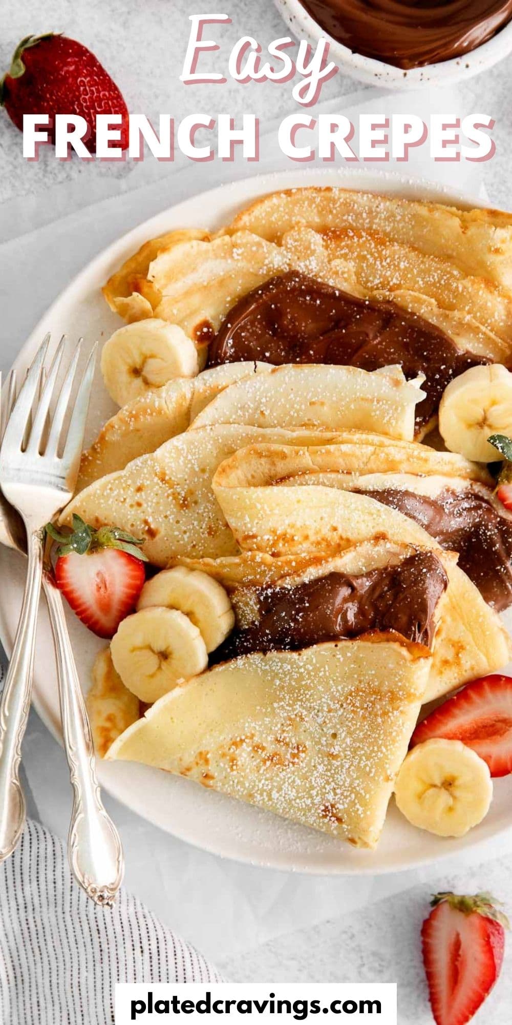 Easy French Crepes Plated Cravings