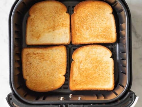 Air Fryer Toast – How To Toast Bread In The Air Fryer – Melanie Cooks