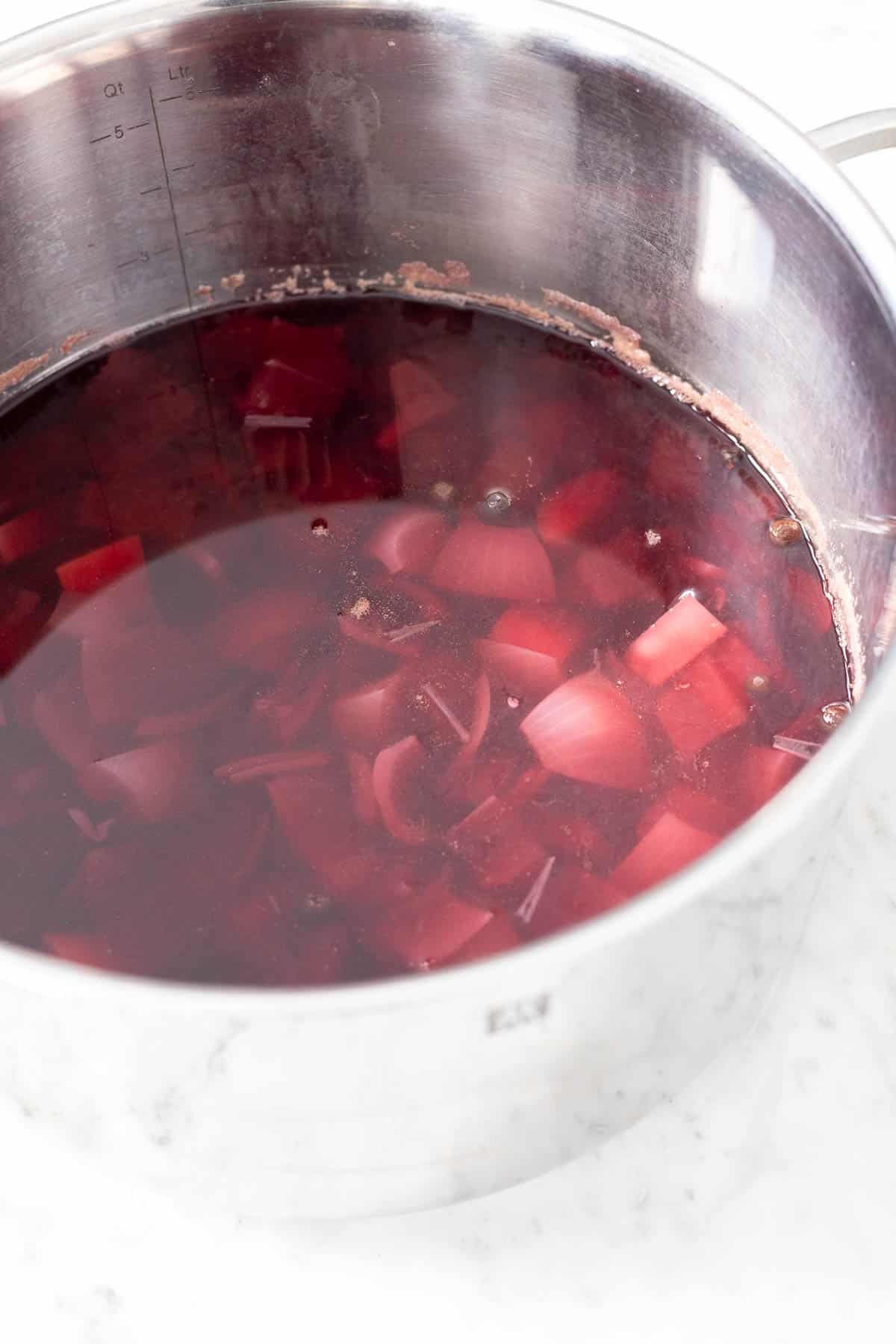 Brine for Sauerbraten.